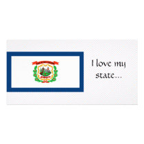 West Virginia Flag photo cards
