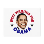 West Virginia For Obama postcards