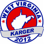 West Virginia Fred Karger Photo Cut Outs