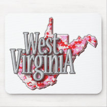 West Virginia Full of Hearts mousepads