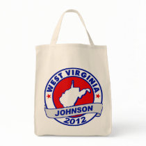West Virginia Gary Johnson Tote Bags