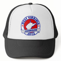 West Virginia Gary Johnson Mesh Hats