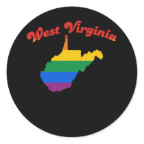 WEST VIRGINIA GAY PRIDE STICKER