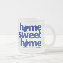 West Virginia Home Sweet Home mugs by CrazyCups West Virginia Home Sweet Home mugs