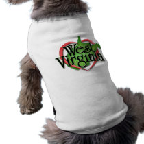 West Virginia Love Hug pet clothing