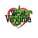 West Virginia Love Hug t-shirts