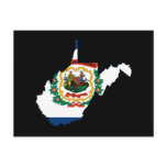 WEST VIRGINIA MAP POST CARDS