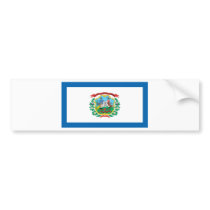West Virginia  Official State Flag bumper stickers