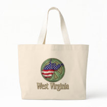 West Virginia Peace State bags