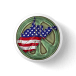 West Virginia Peace State - Button