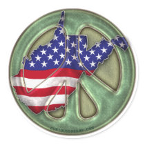 West Virginia Peace State - Sticker