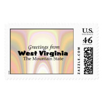 West Virginia postage