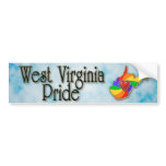 West Virginia Pride Bumper Sticker
