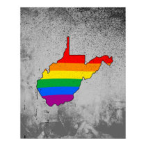 WEST VIRGINIA PRIDE -.png Poster