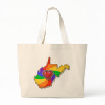 West Virginia Rainbow bags