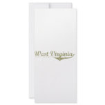 West Virginia Revolution T-shirts Full Color Rack Card