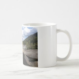 West Virginia River Scene Classic White Coffee Mug