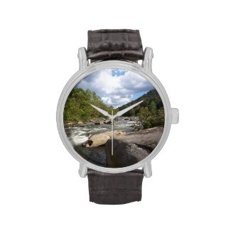 West Virginia River Wrist Watch