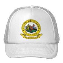 West Virginia Seal Mesh Hats