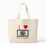 West Virginia State Flag bags