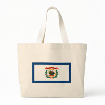 West Virginia State Flag Canvas Bag