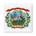 West Virginia State Flag Magnet