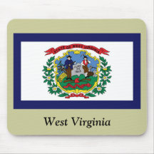 West Virginia State Flag Mouse Mat