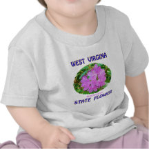 West Virginia State Flower T-Shirts & Gifts
