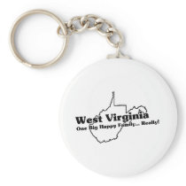 West Virginia State Slogan keychains