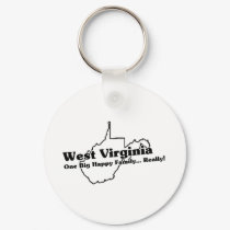 West Virginia State Slogan keychains