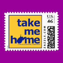 West Virginia Take Me Home Postage stamps