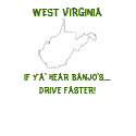 WEST VIRGINIA t-shirts by DAROSHEFSKI WEST VIRGINIA t-shirts