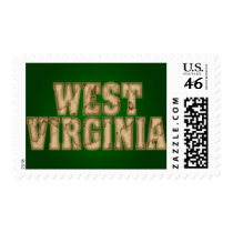 West Virginia Vintage Postage Stamps
