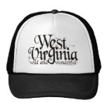 West Virginia W&W_Black Mesh Hat