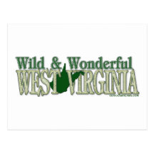 West Virginia Wild and Wonderful_2 Post Cards