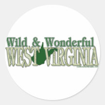 West Virginia Wild and Wonderful_2 Sticker