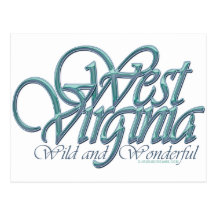 West Virginia-wild and wonderful_4 Postcards
