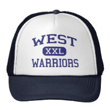 West Warriors Middle School Muscatine Iowa Hat