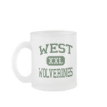 West - Wolverines - High School - Sioux City Iowa Coffee Mug