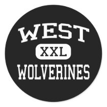 West - Wolverines - High School - Sioux City Iowa stickers by customteamsportswear West - Wolverines - High School - Sioux City Iowa stickers