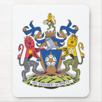 West Yorkshire Coat of Arms mousepads by FlagTshirts West Yorkshire Coat of Arms mousepads