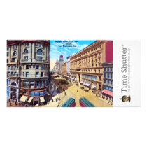 Westbank and Flood Buildings Customized Photo Card