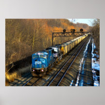 Westbound at Greensburg Print