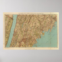 Westchester Co, Yonkersstate line Print