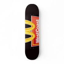 westcoast skateboard deck