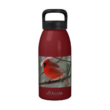 WestCreek Red Cardinal Liberty Bottle Water Bottle
