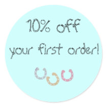 Western - 10% off your first order! stickers