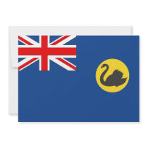 Western Australia Flag Custom Invite