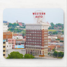 Western Auto Building Loft Condos Kansas City Mouse Pads