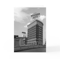 Western Auto Half Cylinder Building cards